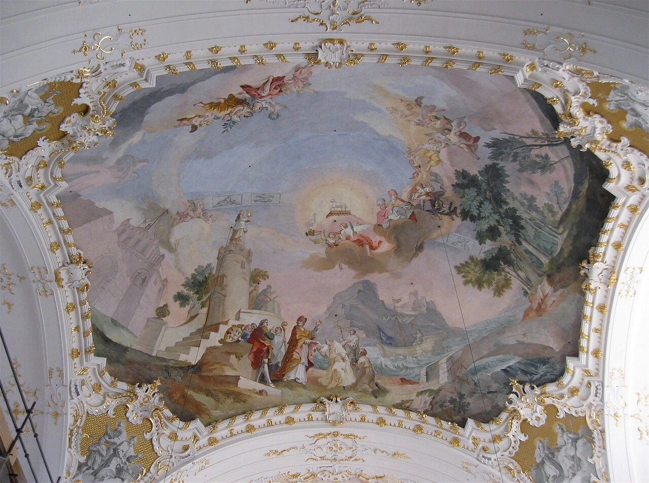 Affreschi della chiesa del monastero di San Dionisio e Giuliana 3